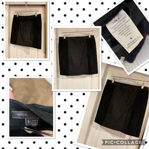 Sale Vince grayish black skirt size 6
